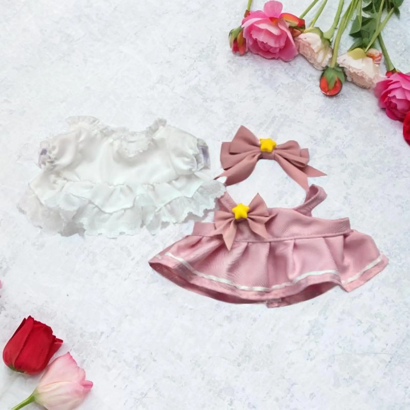 3x Dolls Dress Suit Cute Costume for 20cm Dolls Boys Dolls Children's Gifts