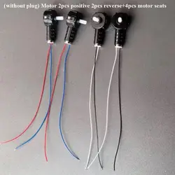 Motores Motor de Dron plegable con control remoto, engranaje grande, Base de Motor negra Universal, piezas de repuesto Quadrotor E88pro