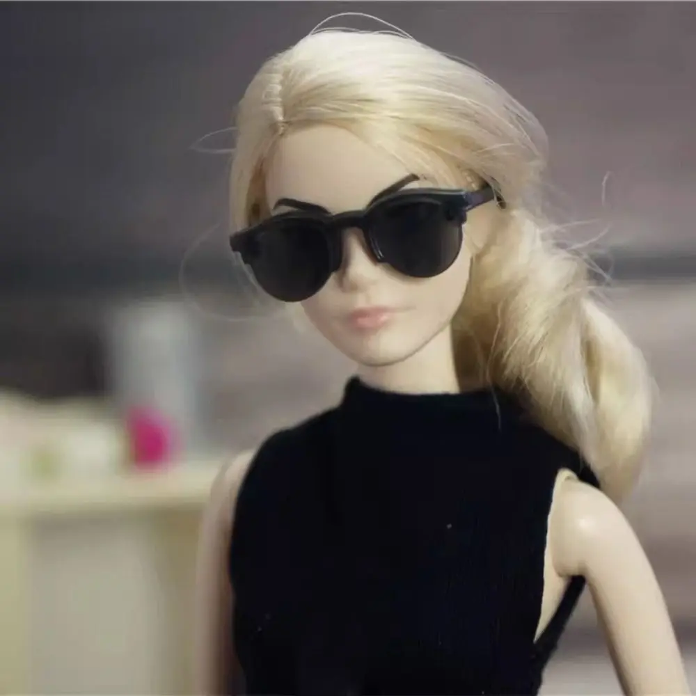 Regalo de plástico, gafas bonitas, accesorios de moda, collares, joyería de corona, ropa informal, regalo de varios estilos para 30cm para 1/6