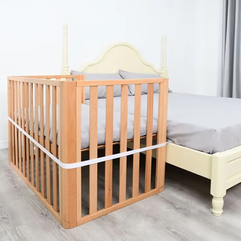 Sujetadores de fijación de seguridad para cuna de bebé, correas de soporte, Conector de cama de bebé, correa de colchón, cinturón fijo antimóvil para cama de madre e hijo - imagen 2