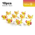 10pcs Axolotl-Yellow