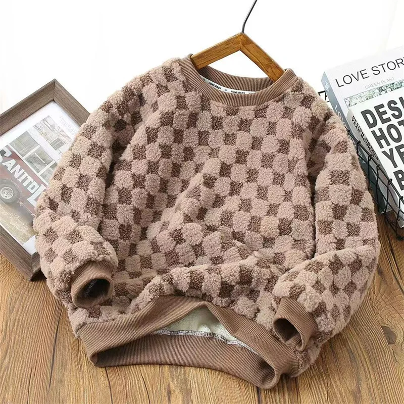 Suéter acolchado de invierno para niños – Cálido y elástico