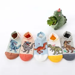 Calcetines de algodón dinosaurios para niños – Suaves y transpirables