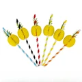 Paper straw yellow