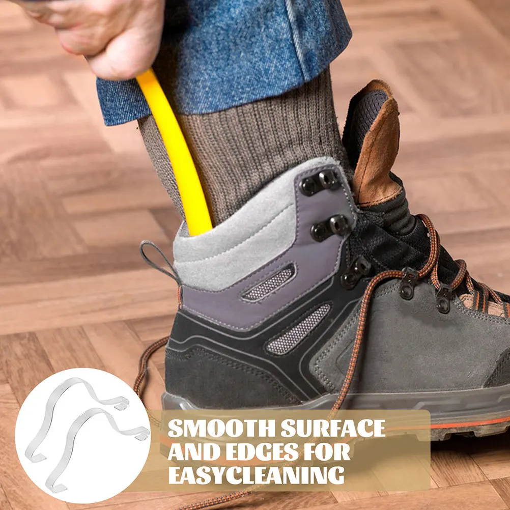 Soporte interior de zapatos, sandalias acrílicas, inserciones de exhibición, soporte transparente con forma de zapato para almacenamiento y exhibición estables, 15 Uds. - imagen 5