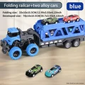 Blue and 2  cars