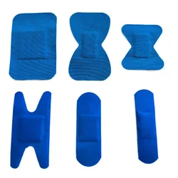 Tiritas detectables infantiles adhesivas seguras y resistentes