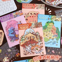 Pegatina artesanal de hadas animados para regalo infantil
