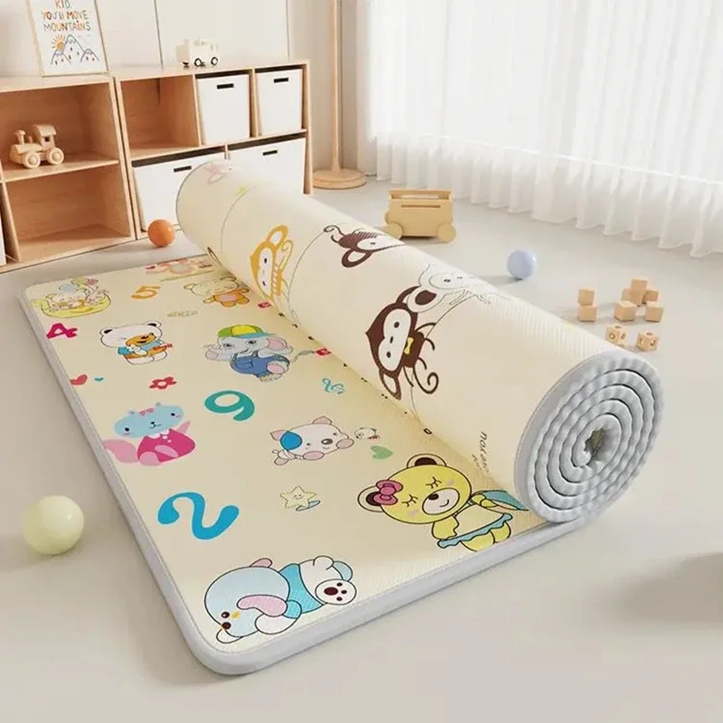 Alfombra anticaídas para bebé – Segura al gatear, reversible - imagen 2