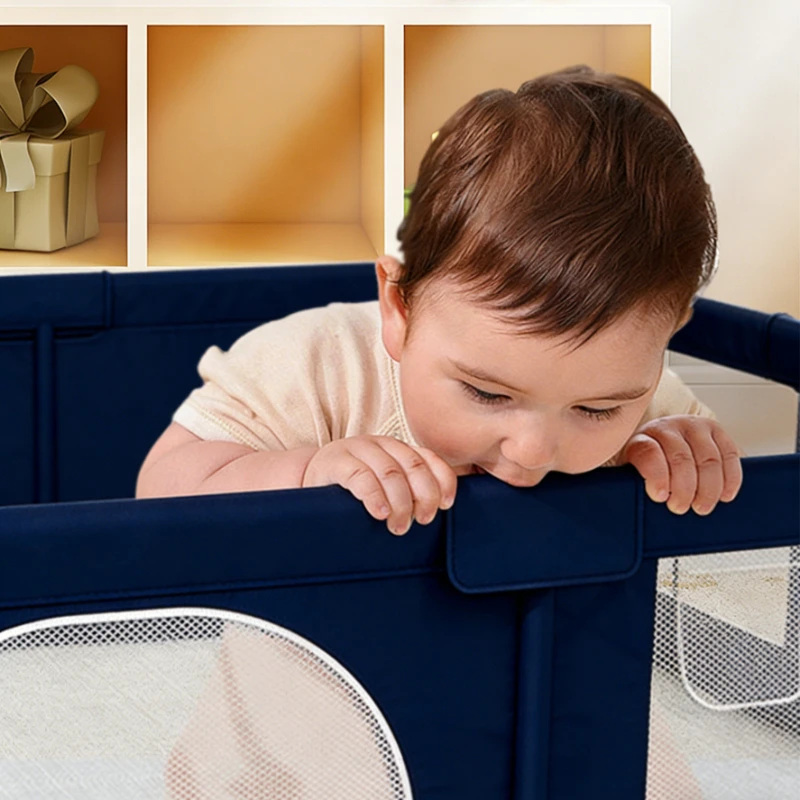 IMBABY Parque de juegos grande para bebés con valla seguridad - imagen 3