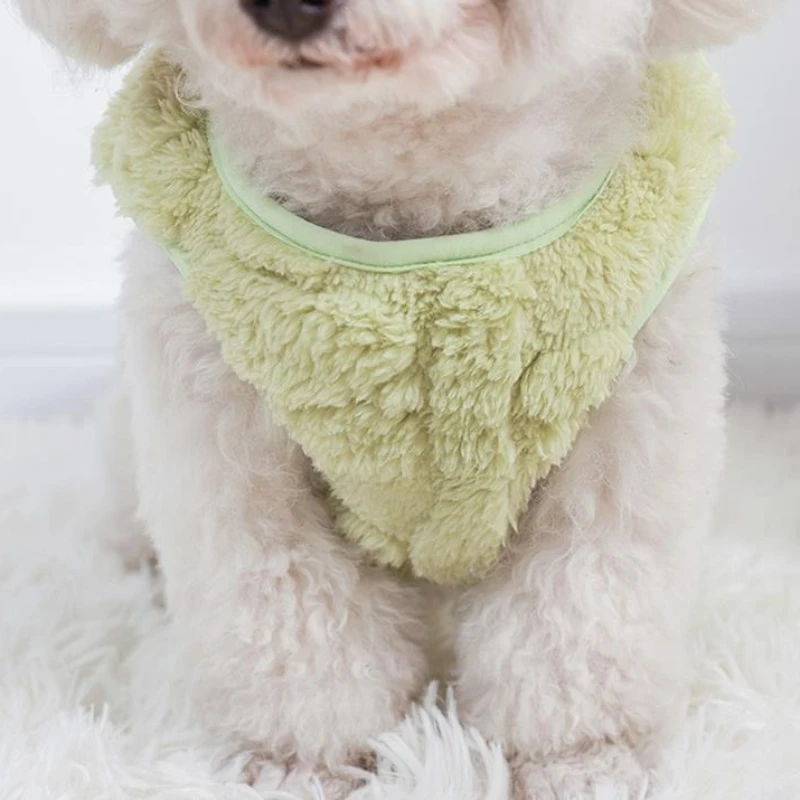 Chaqueta de felpa gruesa para perros y gatos de invierno - imagen 2