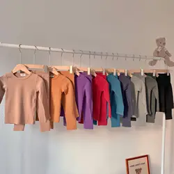 Pijama de algodón transpirable para niños pequeños – Suave y elástico