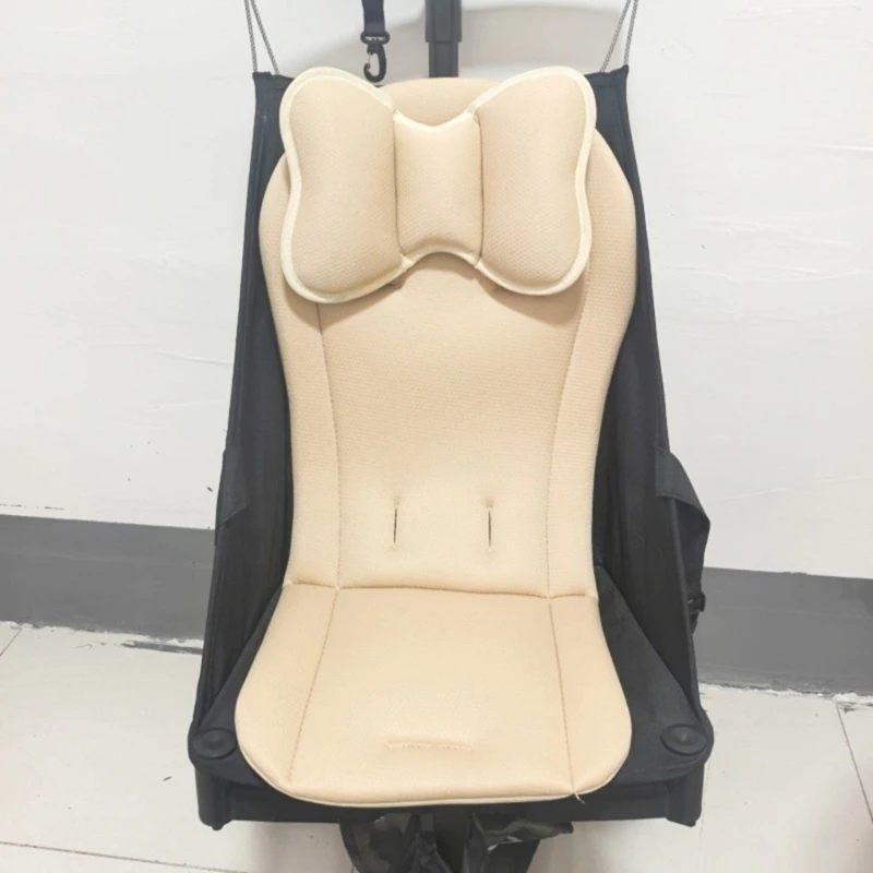 Cojín transpirable para cochecito de bebé – Suave y lavable - imagen 4