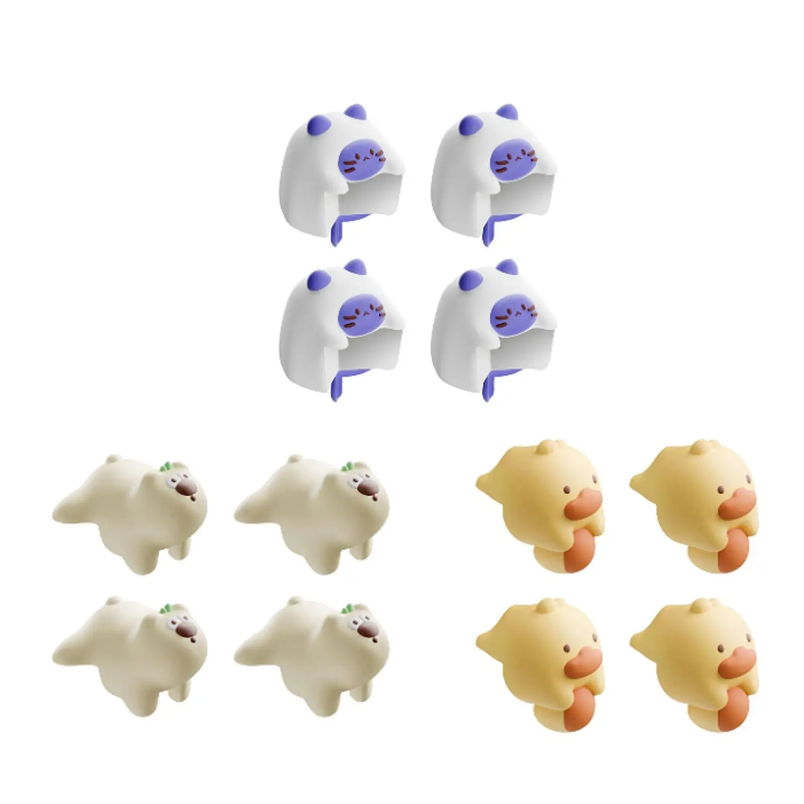 4개 코너 보호대 엣지 안전 가드 쉬운 설치 엣지 가드 가구 엣지 보호대 침실 아기 안전용 - imagen 2