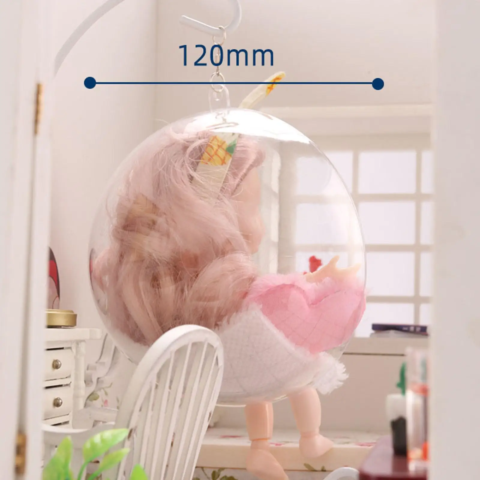 Columpio en miniatura 1:12 1/12 hecho a mano 1:6 1/6 para adolescentes de edad