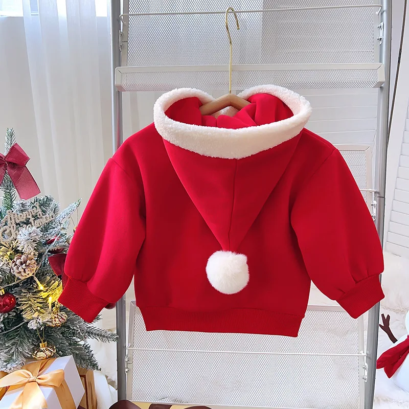 Sudadera acolchada navideña para bebé – Cálido jersey de invierno - imagen 3