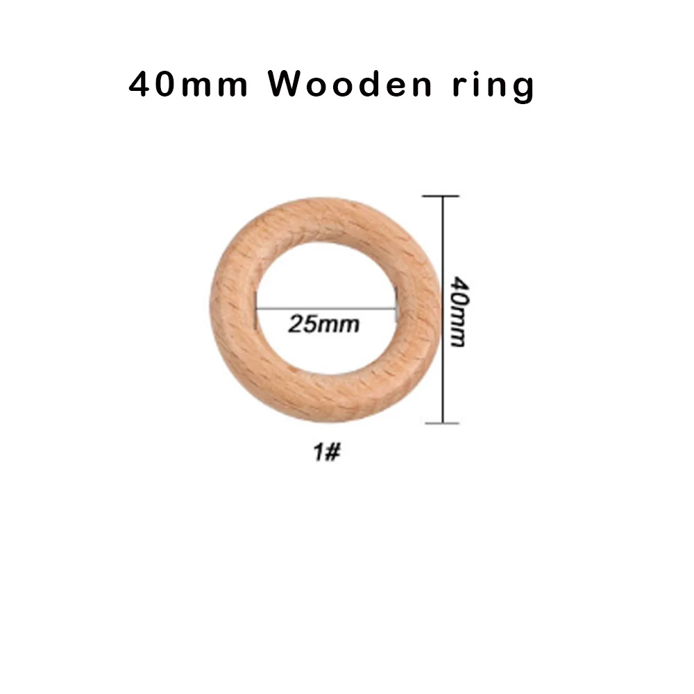 40mm wooden ring