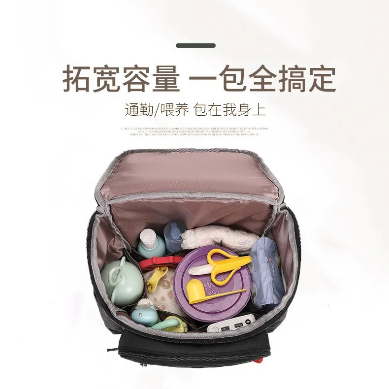 Nuevo Bolso para mamá, mochila de viaje para mamá, mochila con separación de ropa seca y húmeda - imagen 3