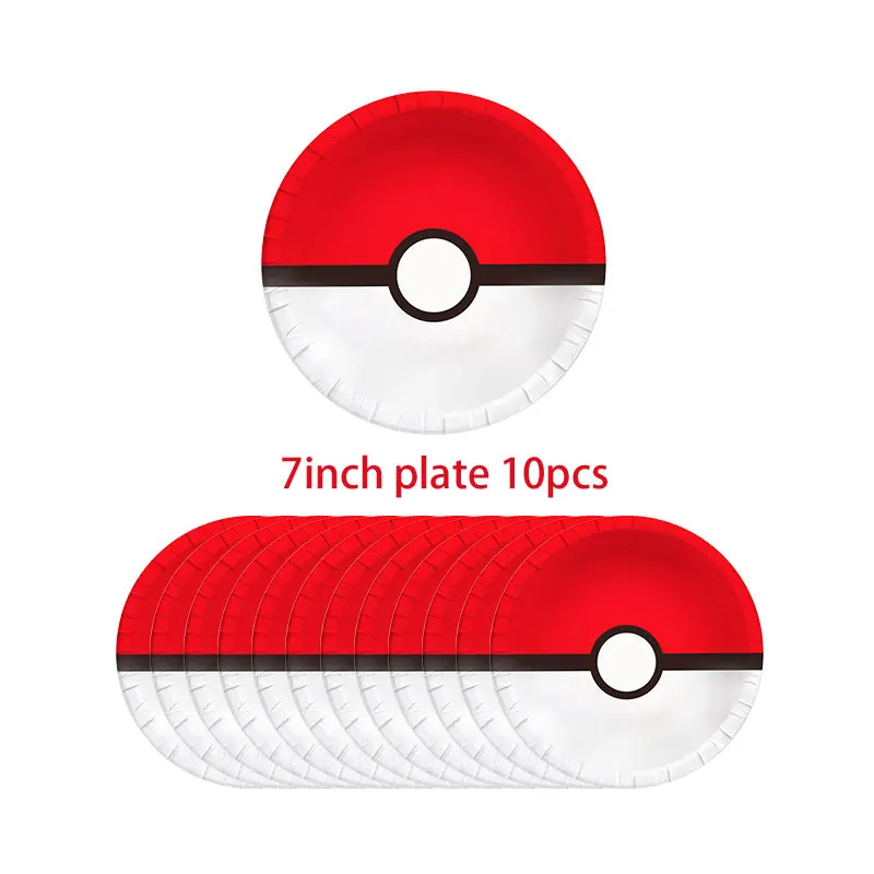 10pcs 7inch plates
