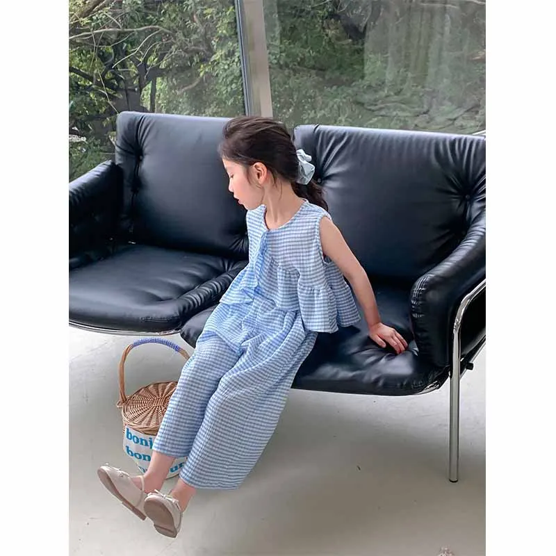 Conjunto de verano para niño: top con volantes y pantalón - imagen 5