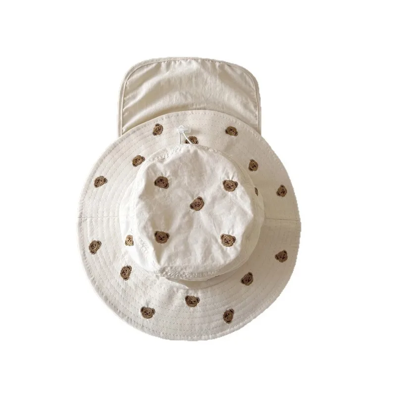Sombrero de pescador infantil con protección solar y secado rápido - imagen 5