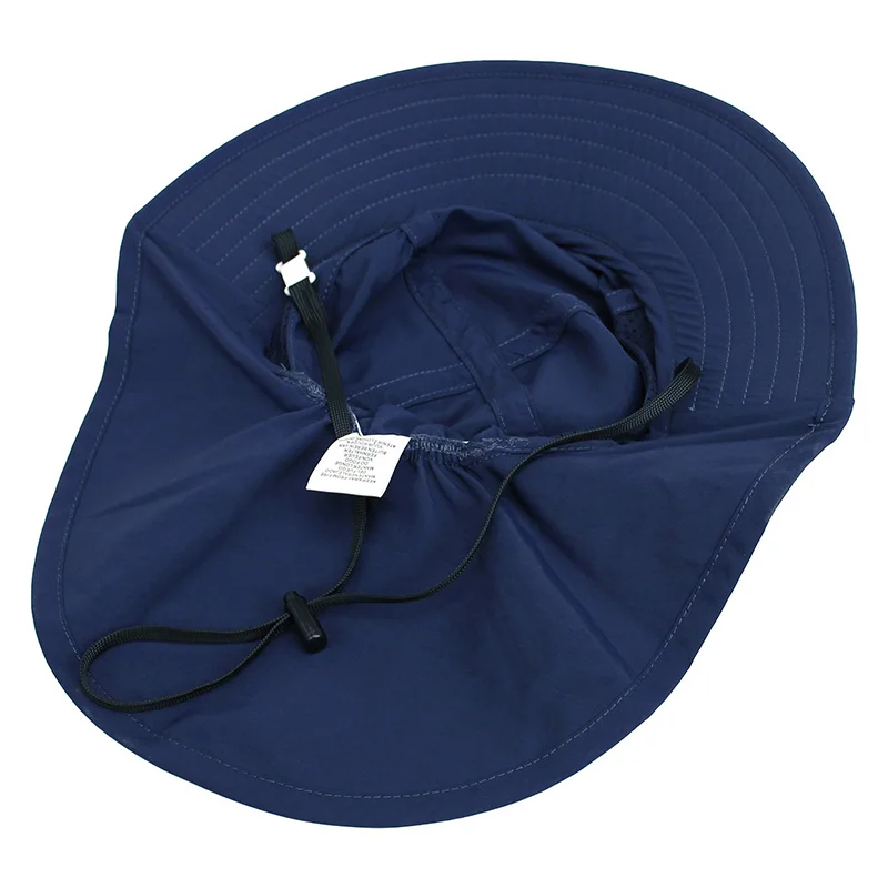 Sombrero de playa UV para bebé – Chal ligero y transpirable - imagen 3
