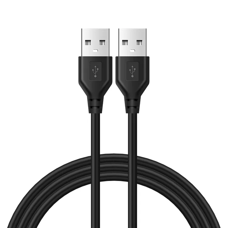 Cable USB A doble macho para cargar y sincronizar teclado portátil
