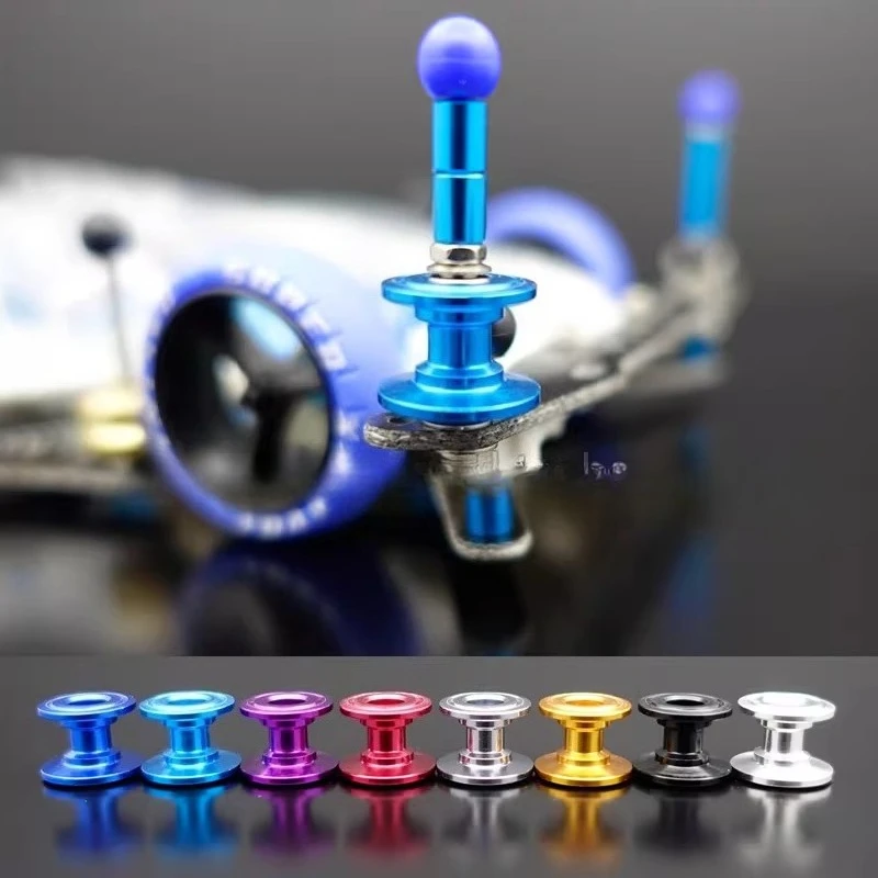 Homemade piezas para coche MINI 4WD ligeras con rodillos dobles