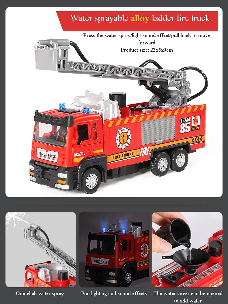 Alloy ladder car