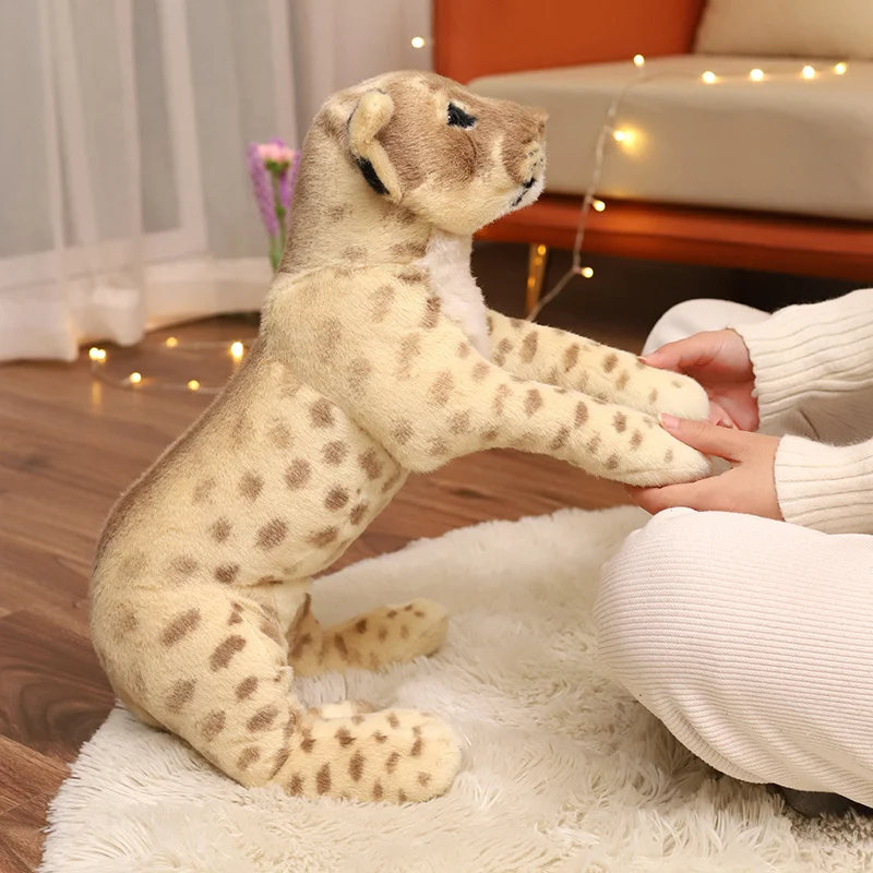 Peluche León de felpa suave para bebé – Juguete decorativo y cómodo - imagen 4