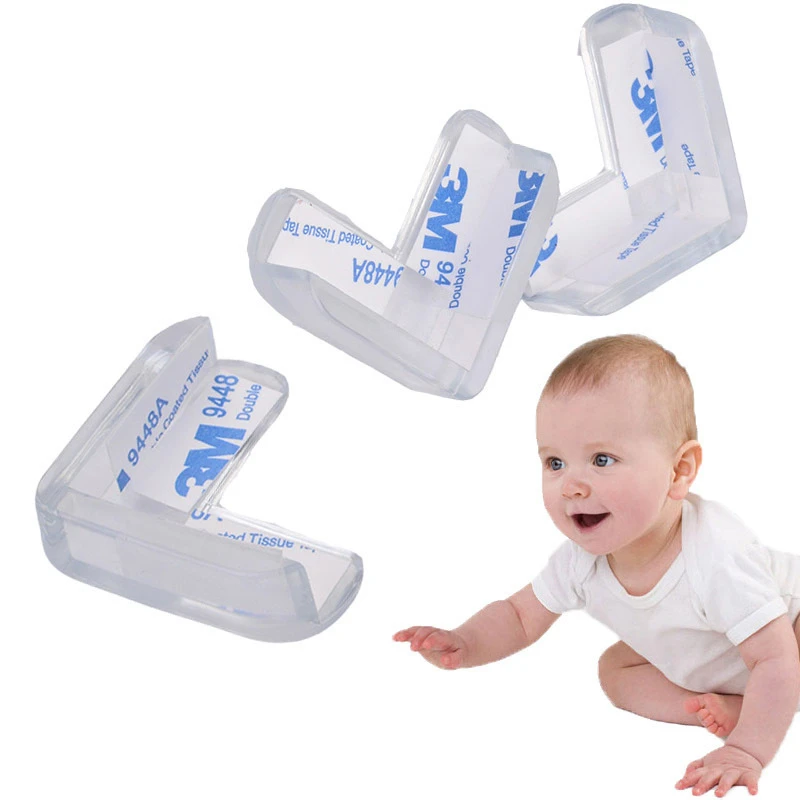 Protector de borde de mesa para bebés y niños, 4 unidades - imagen 2