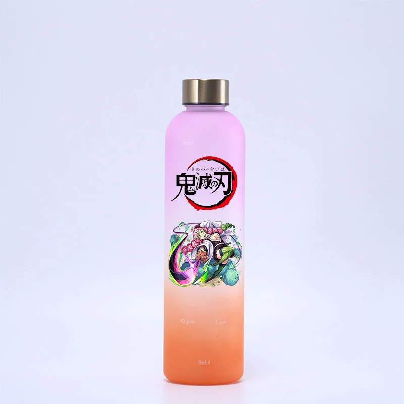 Botella Deportiva Demon Slayer con Pajita para Niños – Diseño Tanjiro - imagen 4