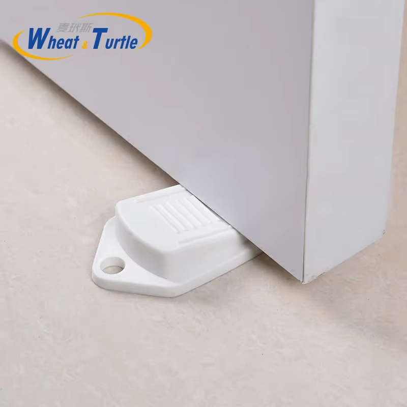 Tope de puerta antipellizcos de silicona para niños y bebés