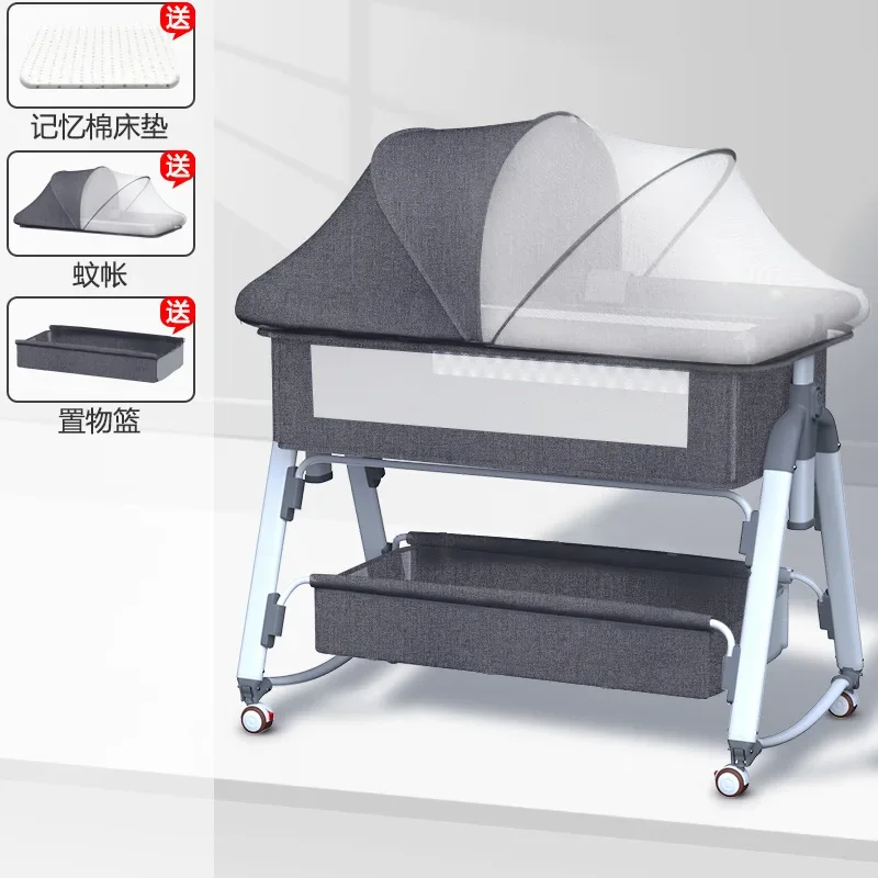 Cuna portátil para bebé recién nacido plegable de viaje multifunción - imagen 3