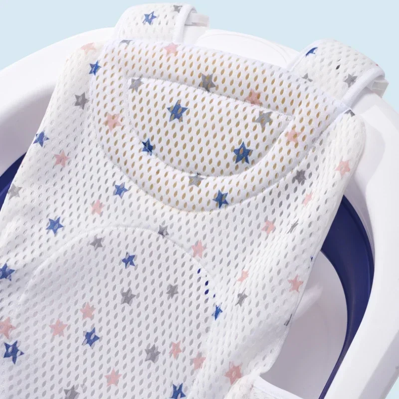 Alfombrilla antideslizante para bañera de bebé recién nacido, estante de baño suspendido, soporte de baño infantil, suministros de baño para niños - imagen 2