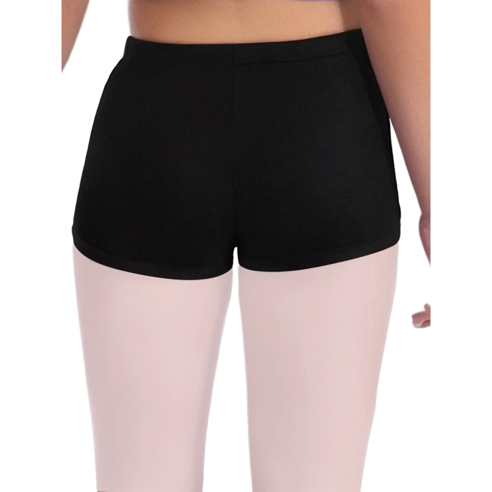 Calzoncillos tipo bóxer para baile de Ballet para niñas, traje de baile y gimnasia, pantalones cortos metálicos con diamantes de imitación brillantes, ropa de baile - imagen 5