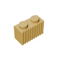 100pcs beige