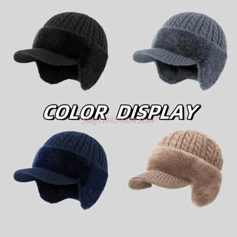 Gorro de punto con orejeras y forro polar para niños - imagen 5