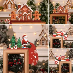 Adorno Navidad madera para puerta – Decoración habitación infantil