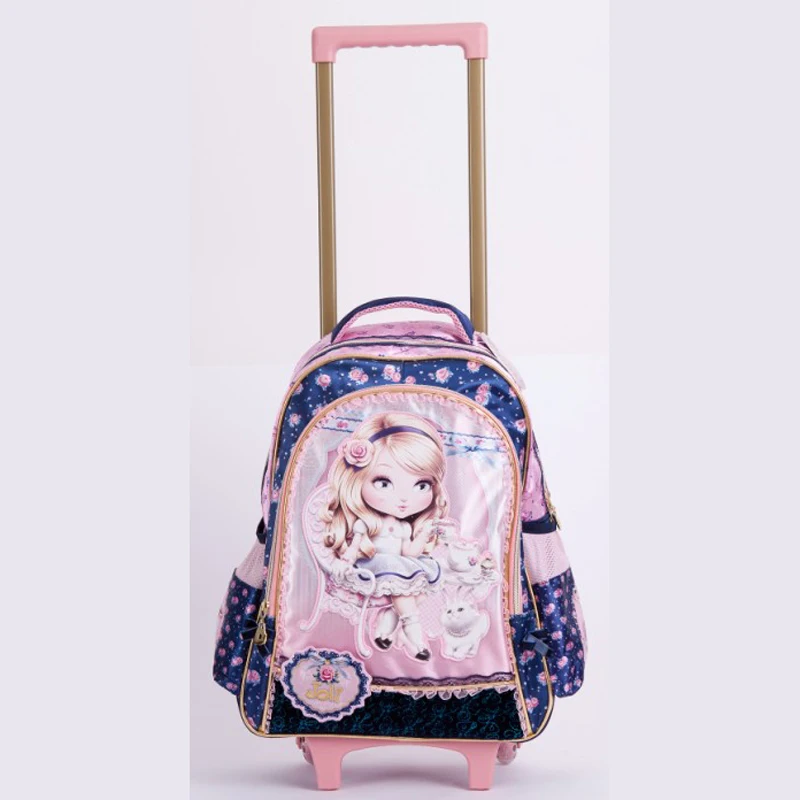 Mochila para mamá usa como bolso con ruedas