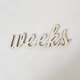 weeks