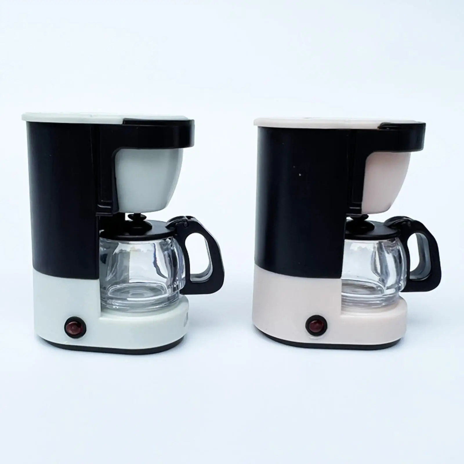 4xCoffee Machine Dollhouse Furniture 1/12 Scale for Decor Creative Toys Green