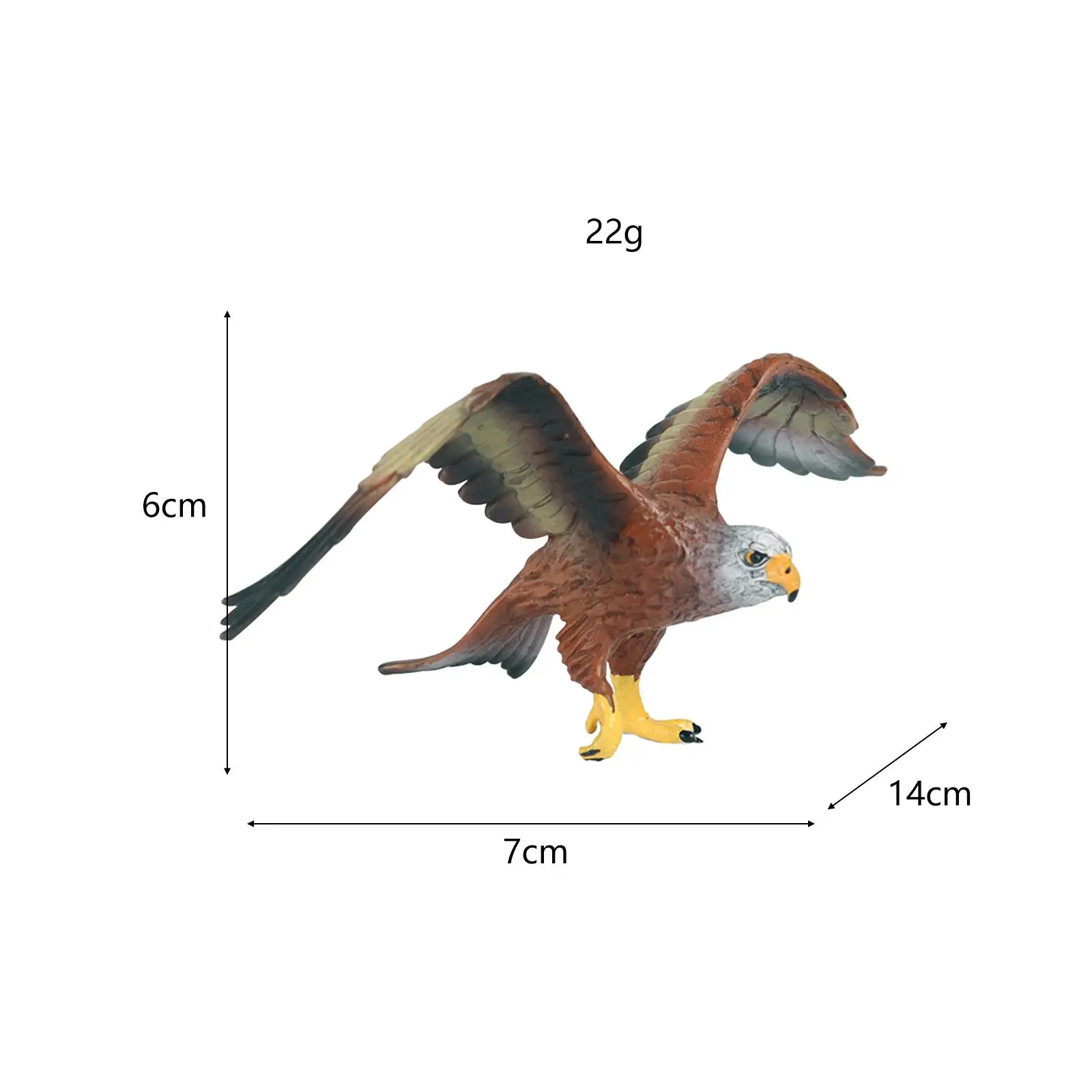 Bird Figure Cake Topper Decoration Table Decor for Office Shelf Coffee Table
