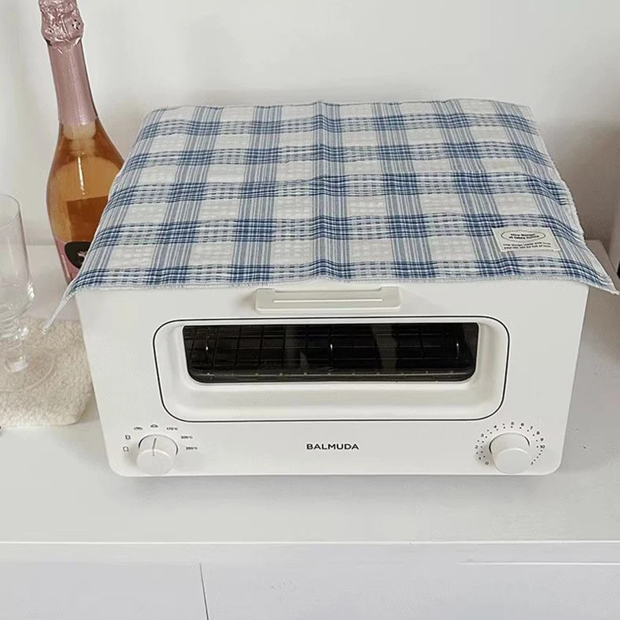 Mantel individual a cuadros azul retro coreano para bebés – Aislante