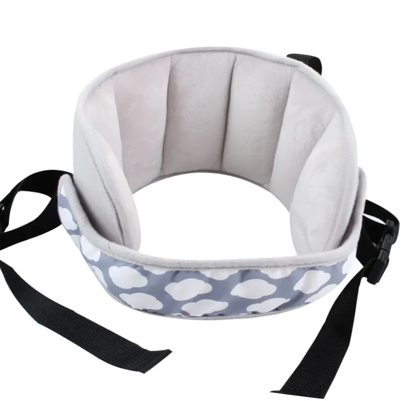 vvocci Soporte de cabeza ajustable para niños en coche y viaje - imagen 5