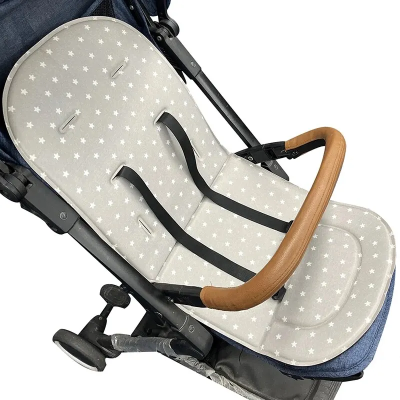 Cojín suave para asiento de cochecito de bebé, cojín para carrito de coche, silla alta, colchón para cochecito de niños, almohadilla suave, tamaños grandes - imagen 5