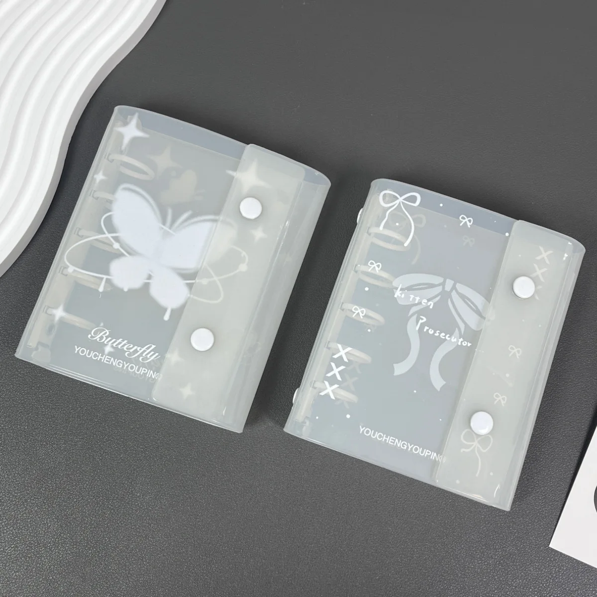 Cubierta de carpeta de hojas sueltas M5, cubierta para cuaderno, accesorios para cuaderno de bocetos, diario, suministros de oficina - imagen 3