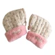 floral handle gloves