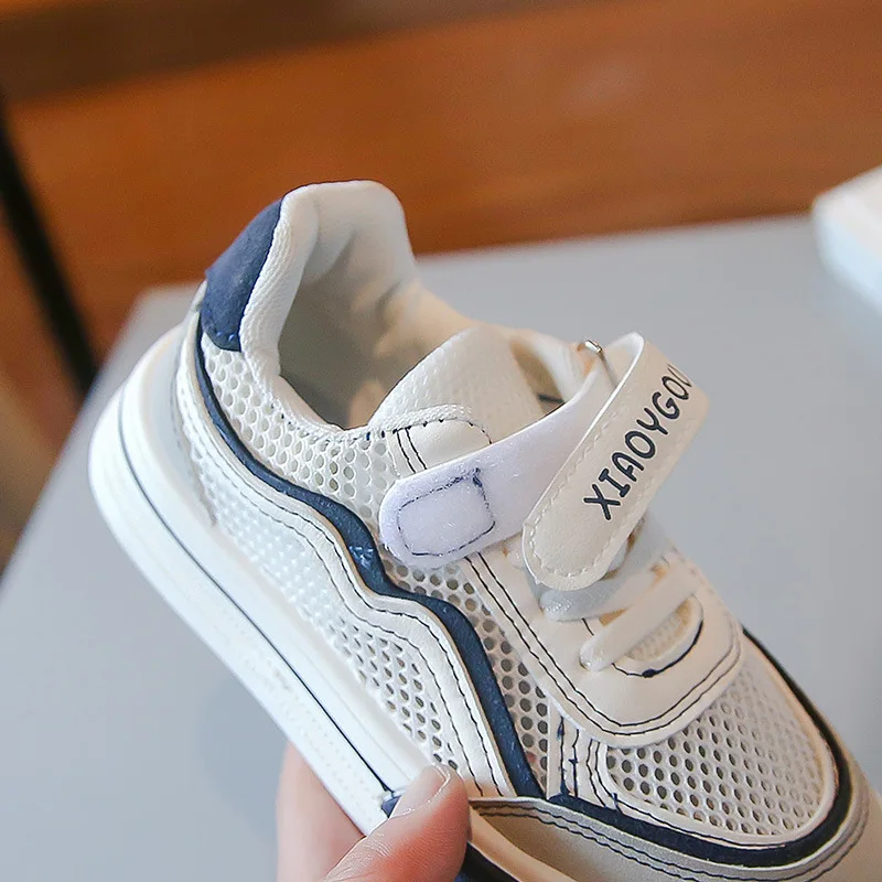 2025 primavera nuevas zapatillas de deporte para niños zapatos casuales versátiles de moda para niñas zapatos simples de suela blanda para niños zapatos de malla transpirables para niños - imagen 5