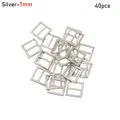 Silver-7mm 40pcs